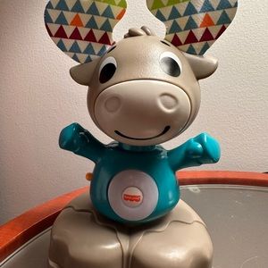 Fisher-Price Linkimals Musical Moose Interactive Educational Toy Music…F…